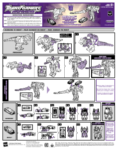Hướng dẫn sử dụng Hasbro 80790 Transformers Armada Predacon