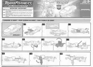 Priročnik Hasbro 81306 Transformers Alternators Grimlock