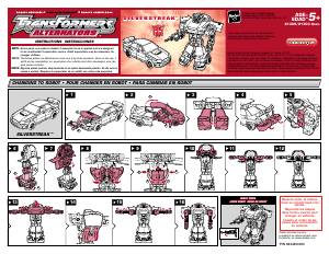 Руководство Hasbro 81309 Transformers Alternators Silverstreak