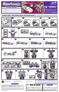 Hướng dẫn sử dụng Hasbro 81316 Transformers Alternators Battle Ravage