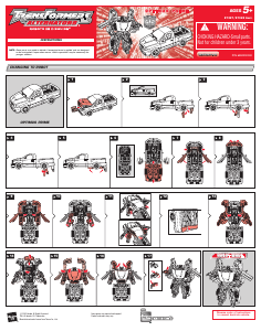 Руководство Hasbro 81327 Transformers Alternators Optimus Prime Dodge