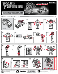 Руководство Hasbro 81413 Transformers Autobot Rescue Ratchet