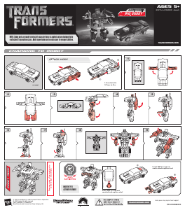 Hướng dẫn sử dụng Hasbro 83744 Transformers Autobot Big Daddy