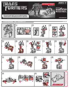 كتيب 83766 Transformers Autobot Optimus Prime Hasbro