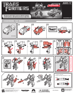 Руководство Hasbro 83809 Transformers Autobot Ironhide