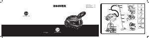 Bruksanvisning Hoover HYP1610 011 Dammsugare
