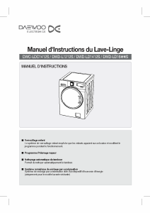 Mode d’emploi Daewoo DWC-LDC1412S Lave-linge