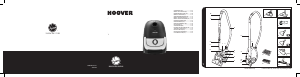 Bruksanvisning Hoover CPC0_CP02011 Støvsuger
