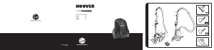Bruksanvisning Hoover TPP 2315 011 PurePower Støvsuger
