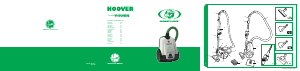 Bruksanvisning Hoover TGP1410 021 Pure Power Støvsuger