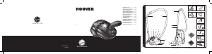 Kullanım kılavuzu Hoover TE70_TE25011 Elektrikli süpürge
