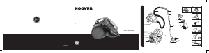 Bruksanvisning Hoover OP40IC 001 Dammsugare