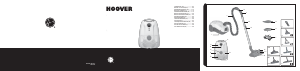 Manual de uso Hoover PC22PET 011 Aspirador