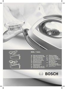Bruksanvisning Bosch TDS2530 Strykejern