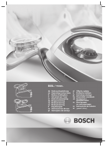 Manuale Bosch TDS2568 Ferro da stiro