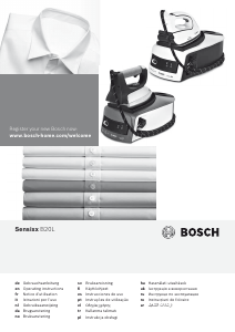 Руководство Bosch TDS2011 Sensixx Утюг