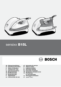 Посібник Bosch TDS1506 Sensixx Праска