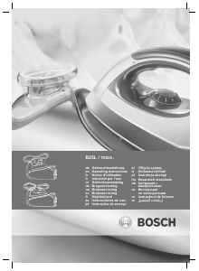 Kullanım kılavuzu Bosch TDS2517 Ütü