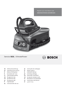 Käyttöohje Bosch TDS2251 Sensixx UltimatePower Silitysrauta