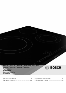 Használati útmutató Bosch PKG975N14E Főzőlap