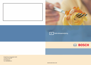 Handleiding Bosch PCS815U90N Kookplaat