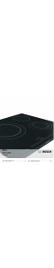 Mode d’emploi Bosch NKC845P14 Table de cuisson