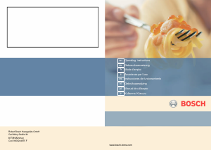 Handleiding Bosch NPD615XEU Kookplaat