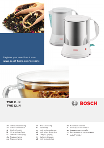 Manual de uso Bosch TWK1102N Hervidor
