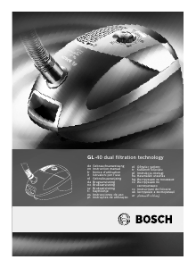 Εγχειρίδιο Bosch BSGL42080 Ηλεκτρική σκούπα