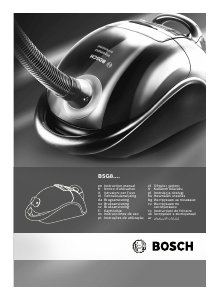 Manual Bosch BSG81623 Aspirator