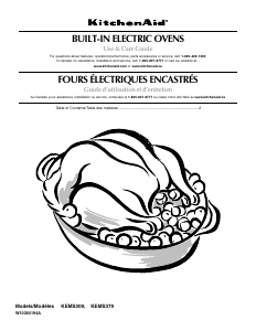 Manual KitchenAid KEMS309BSP Pro Line Oven