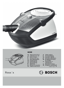 Посібник Bosch BGS62232 Roxxx Пилосос