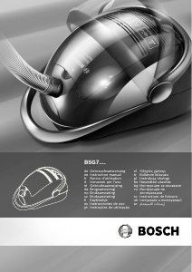 Manual de uso Bosch BSG71636 Aspirador