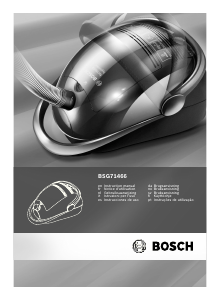 Bruksanvisning Bosch BSG71466 Dammsugare