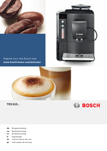 Brugsanvisning Bosch TES51523RW Espressomaskine