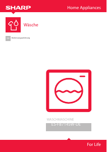 Bedienungsanleitung Sharp ES-FB7145W-DE Waschmaschine