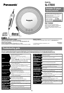 Handleiding Panasonic SL-CT800PC Discman