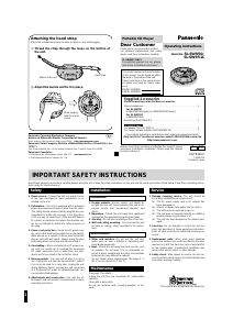 Manual Panasonic SL-SW950PC Discman