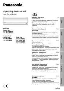 Manual Panasonic CU-RE18RKE Ar condicionado