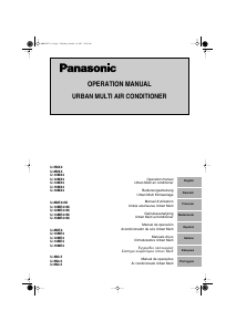 Manual Panasonic U-14MX4 Ar condicionado
