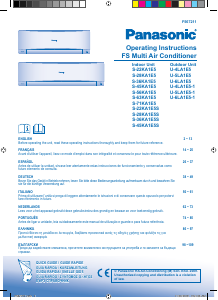 Manual de uso Panasonic S-45KA1E5 Aire acondicionado