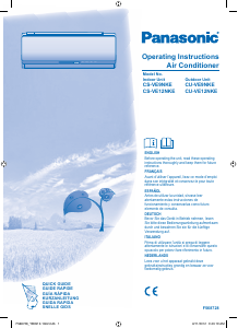 Manual Panasonic CU-VE9NKE Air Conditioner