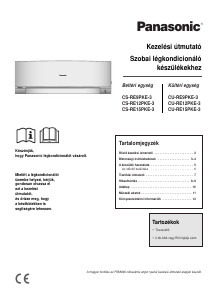 Használati útmutató Panasonic CU-RE12PKE3 Légkondicionáló berendezés