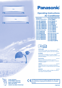Manual Panasonic CU-E7MKE3 Ar condicionado