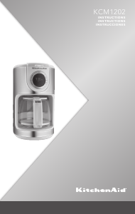 Bruksanvisning KitchenAid KCM1202OB Kaffebryggare