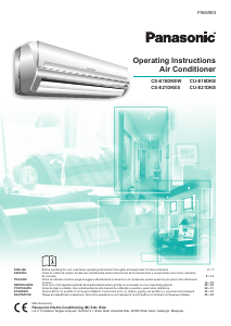 Handleiding Panasonic CU-E21DKE Airconditioner