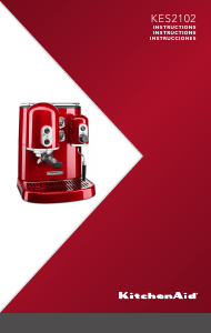 Manual KitchenAid KES2102ER Pro Line Coffee Machine