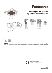 Manual Panasonic U-100PE1E8 Aer condiționat