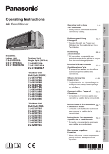 Manual Panasonic CU-E12QD3EA Ar condicionado
