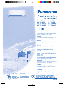 Manuale Panasonic CU-YE12MKE Condizionatore d’aria